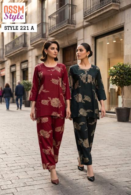 Ossm style 221A coord set wholesale
